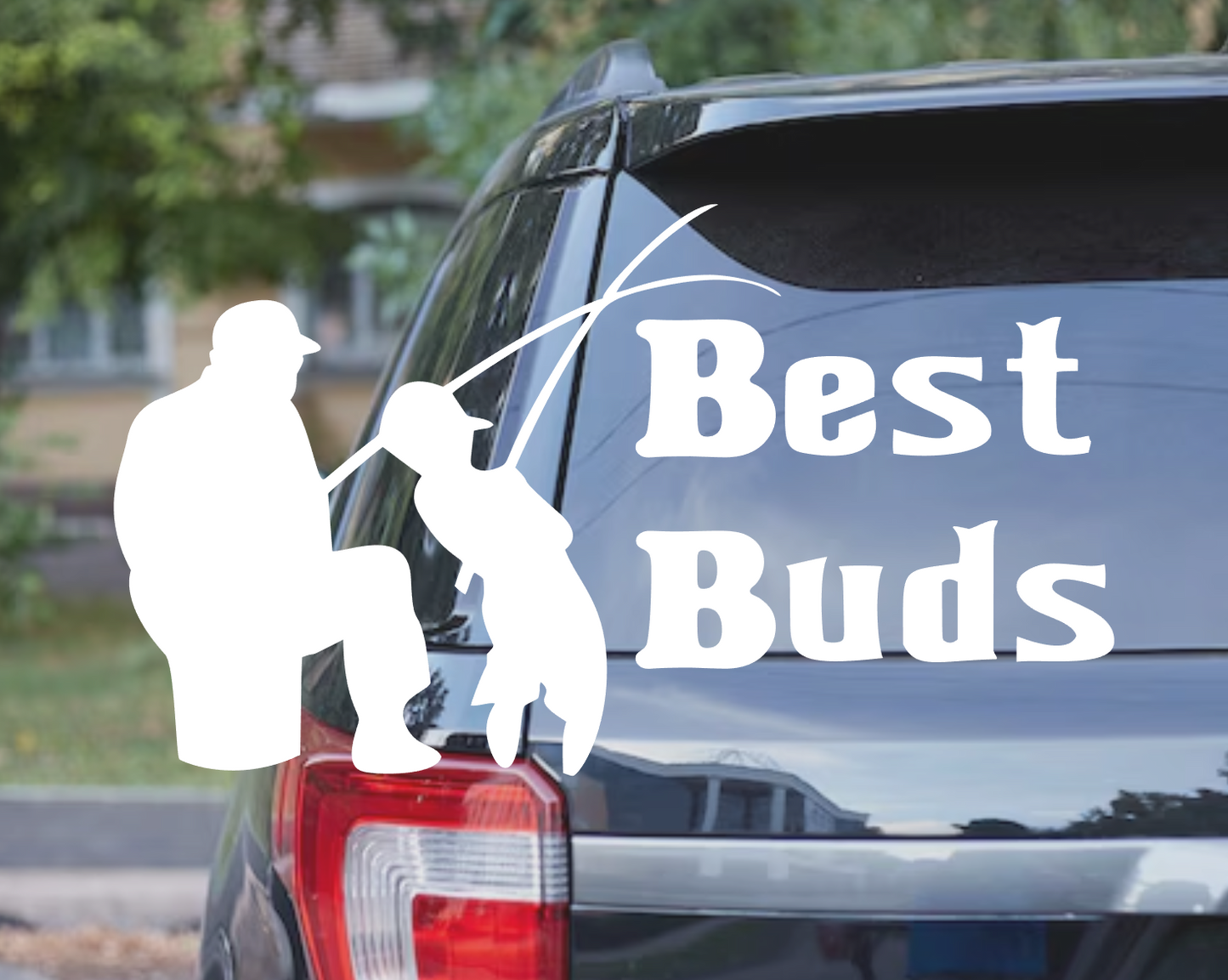Fishing Best buds Vinyl Decal