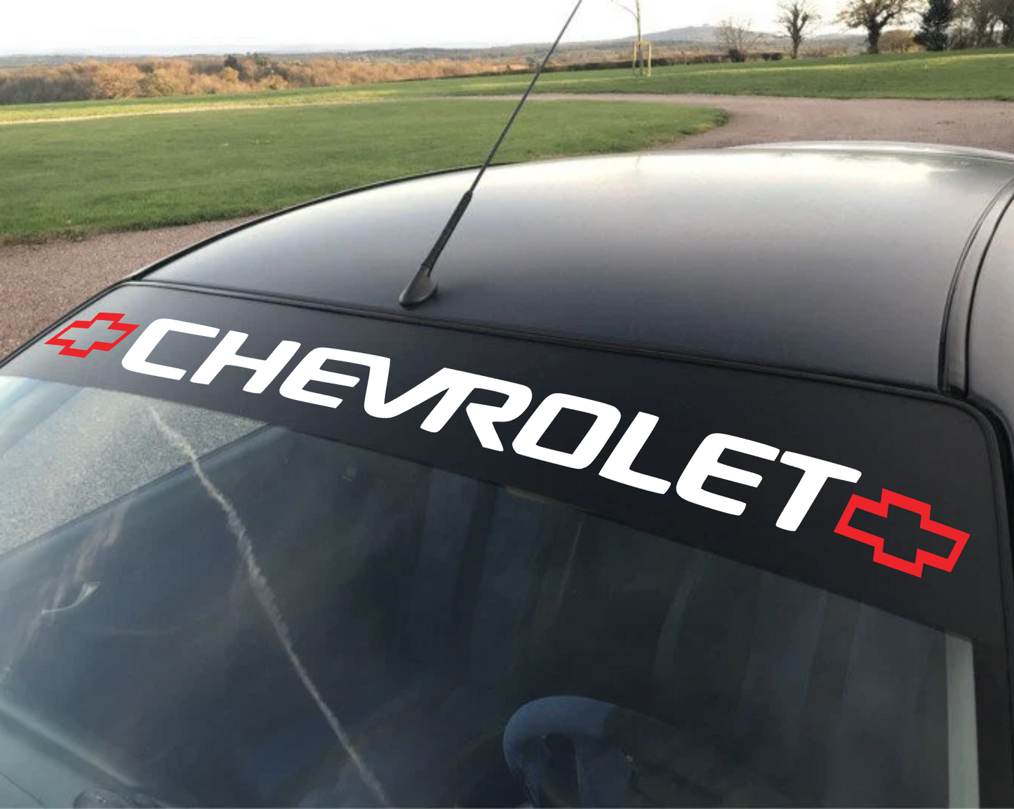 Chevrolet Windshield Banner With Logo
