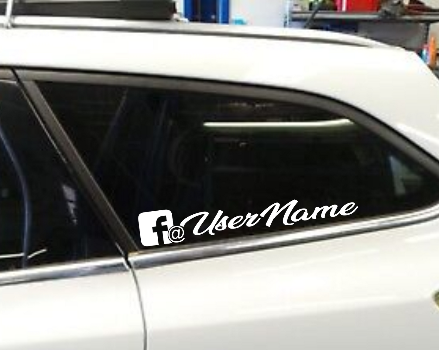 Custom Facebook Social Media Decal