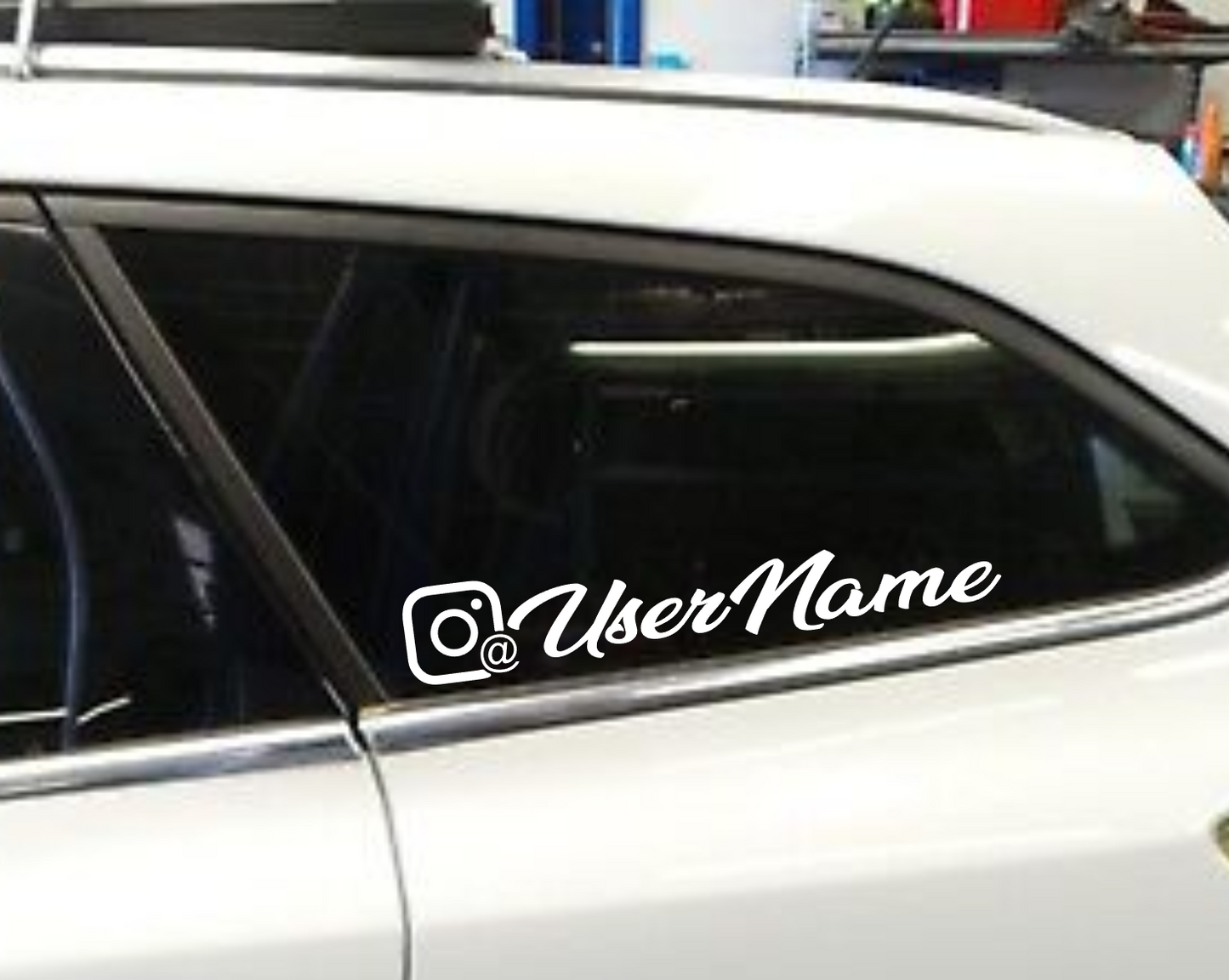 Custom Instagram Social Media Decal