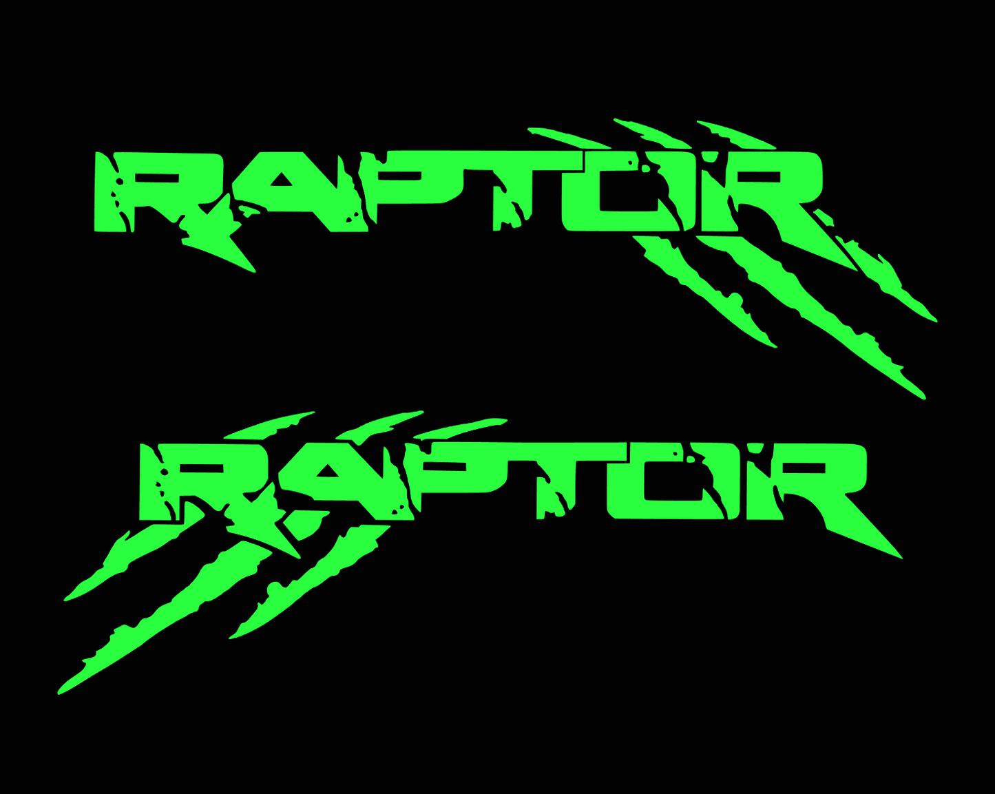 Ford Raptor Side Bed Claw Mark Decal