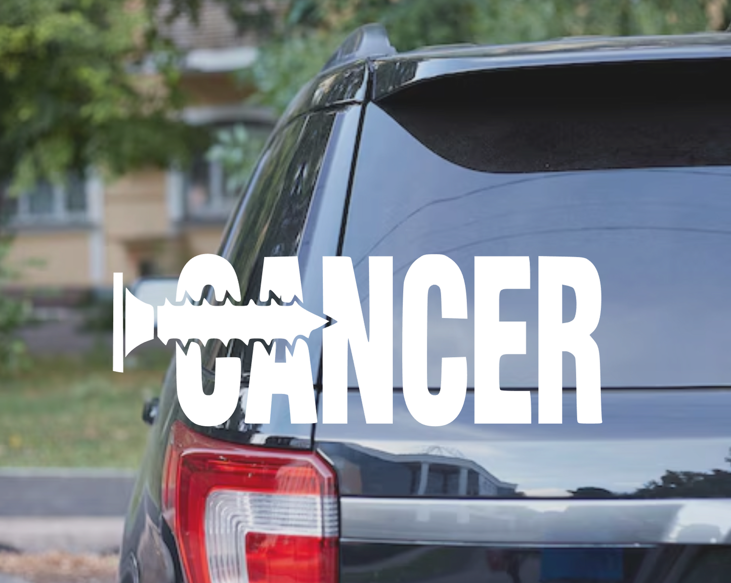 Screw Cancer Vinyl Decal
