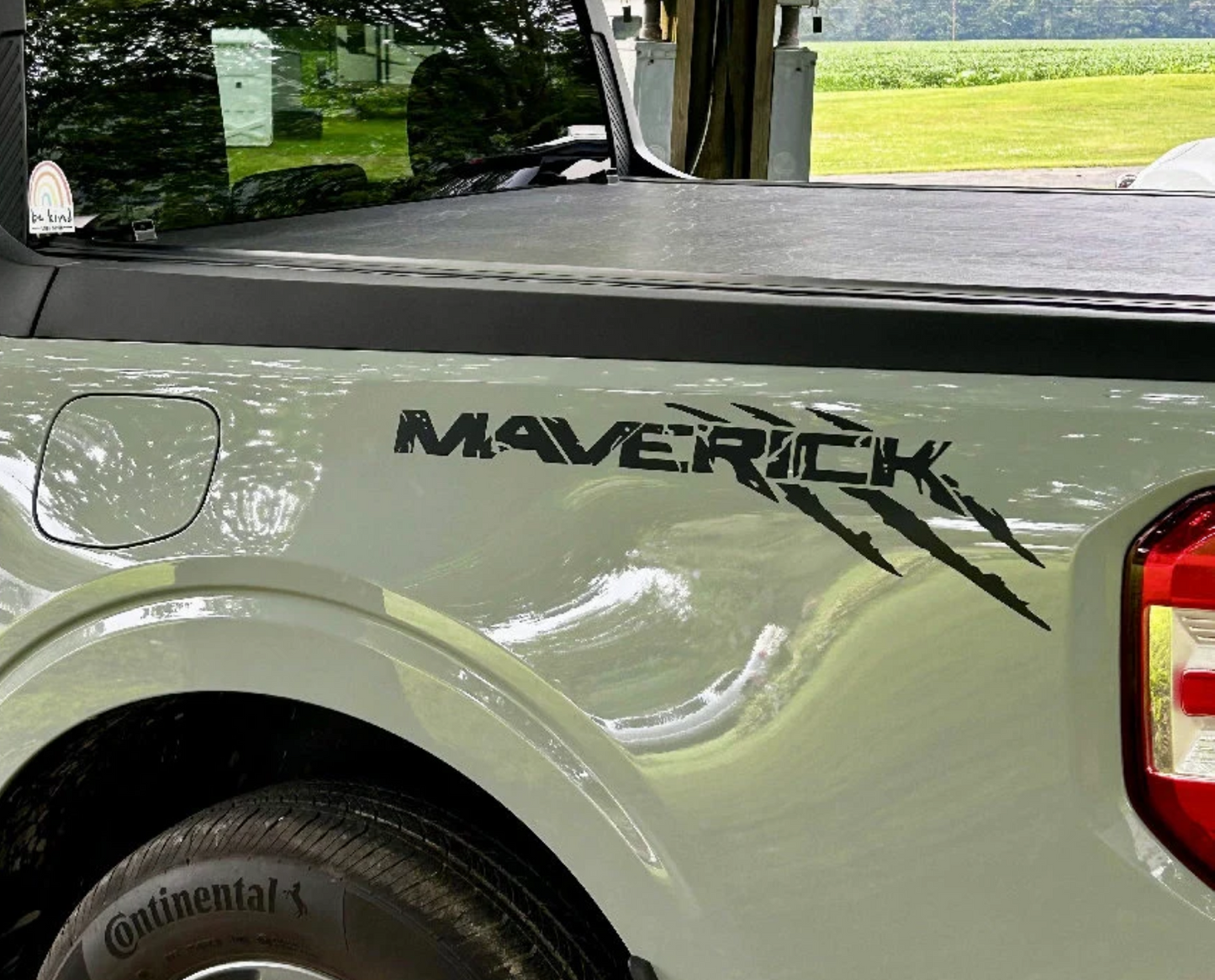 Ford Maverick Side Bed Claw Mark Decal