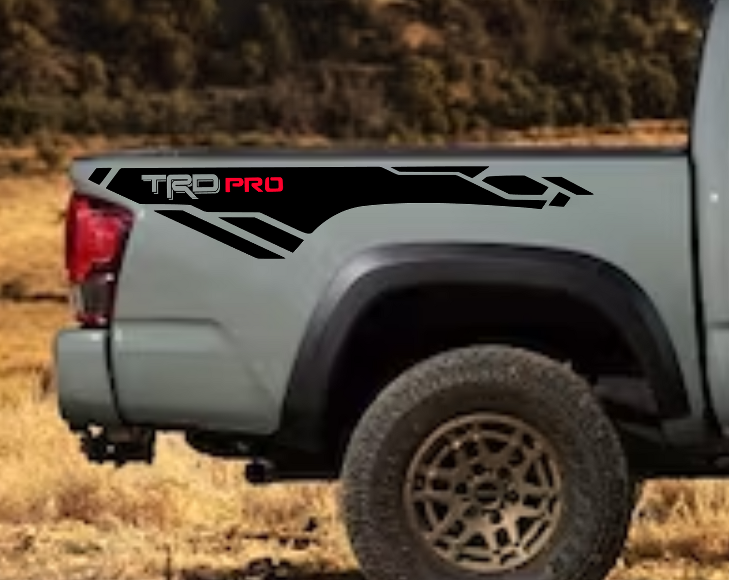 Toyota TRD Pro Side Bed Decal