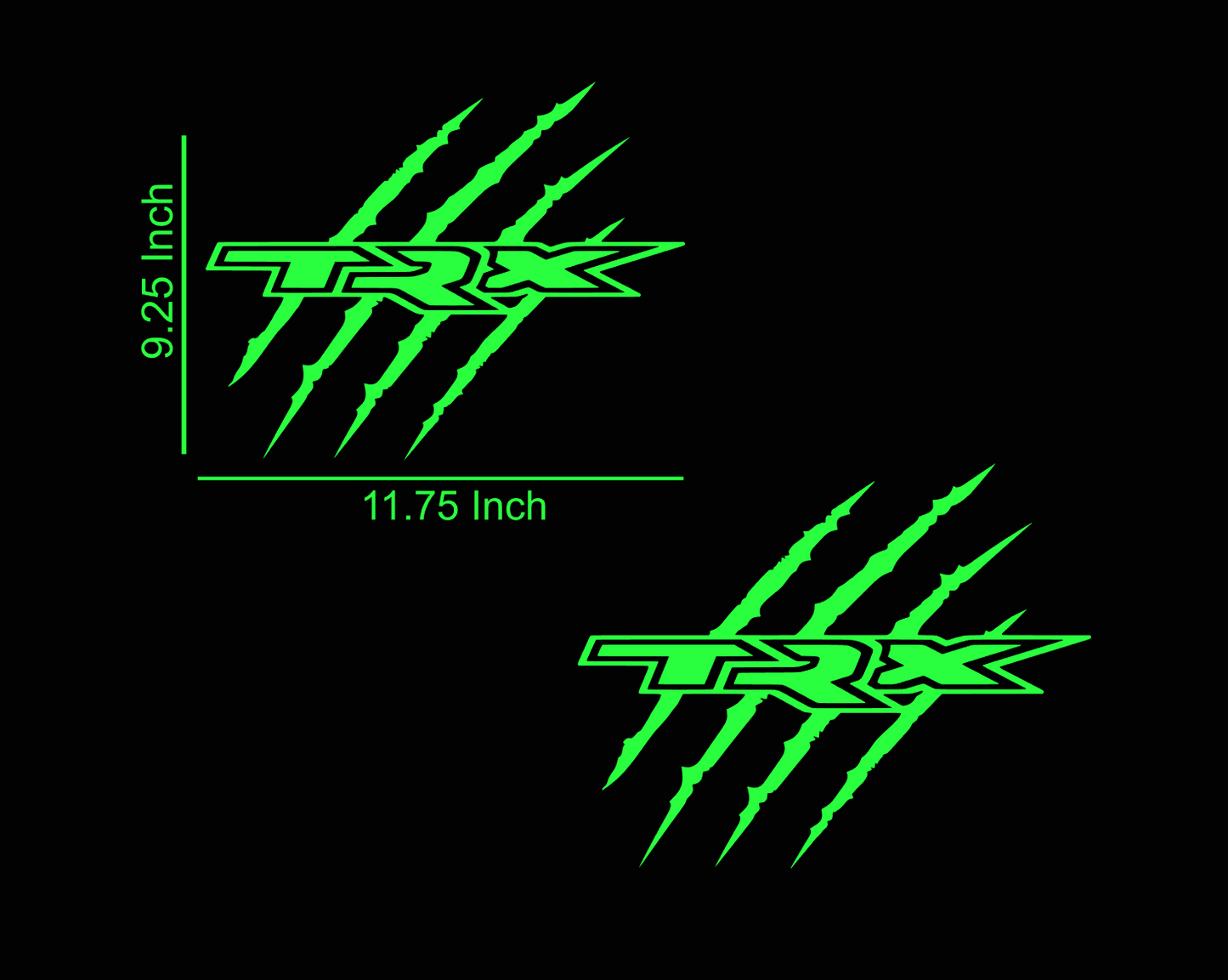 Dodge TRX Side Bed Claw Mark