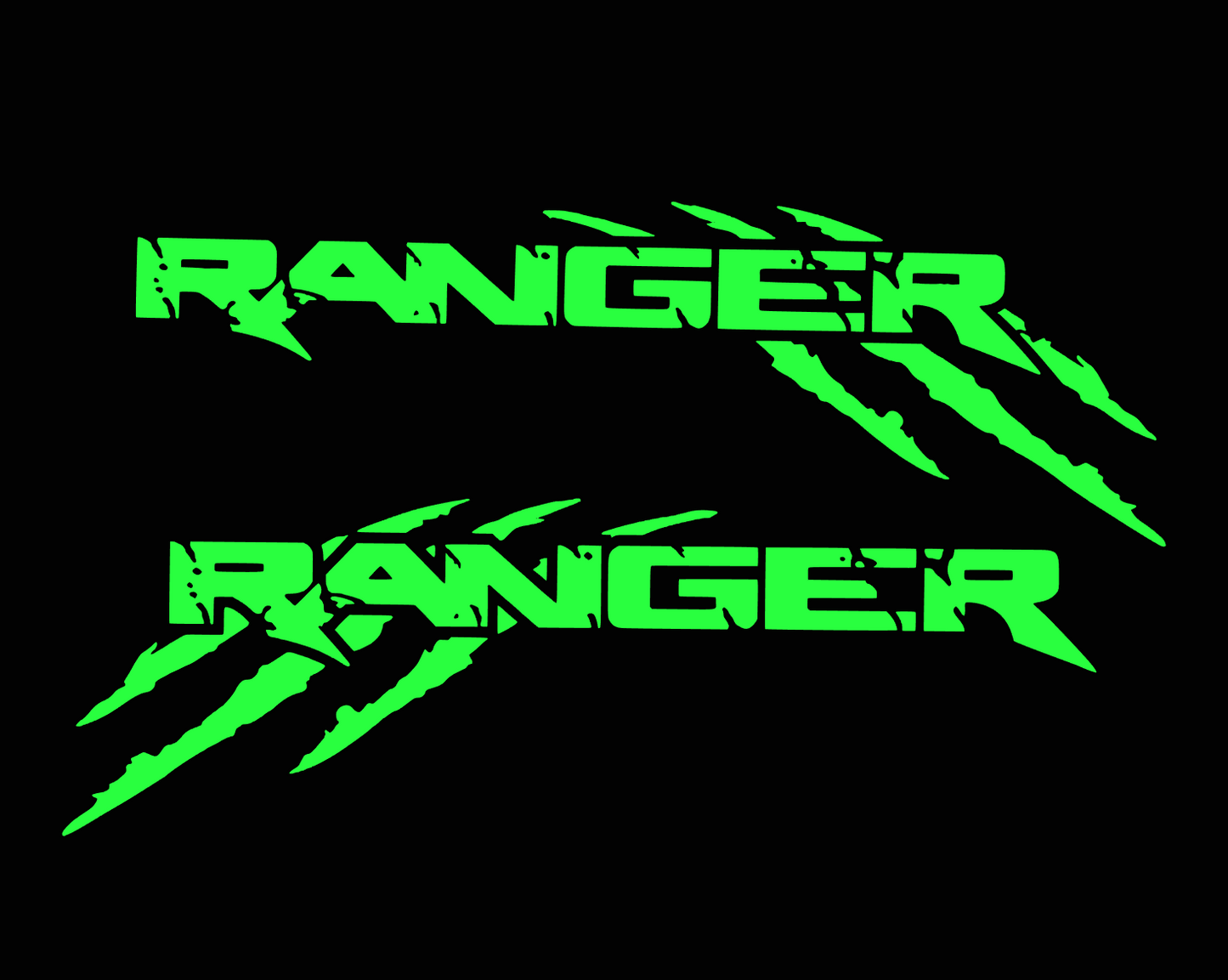 Ford Ranger Side Bed Claw Mark Decal