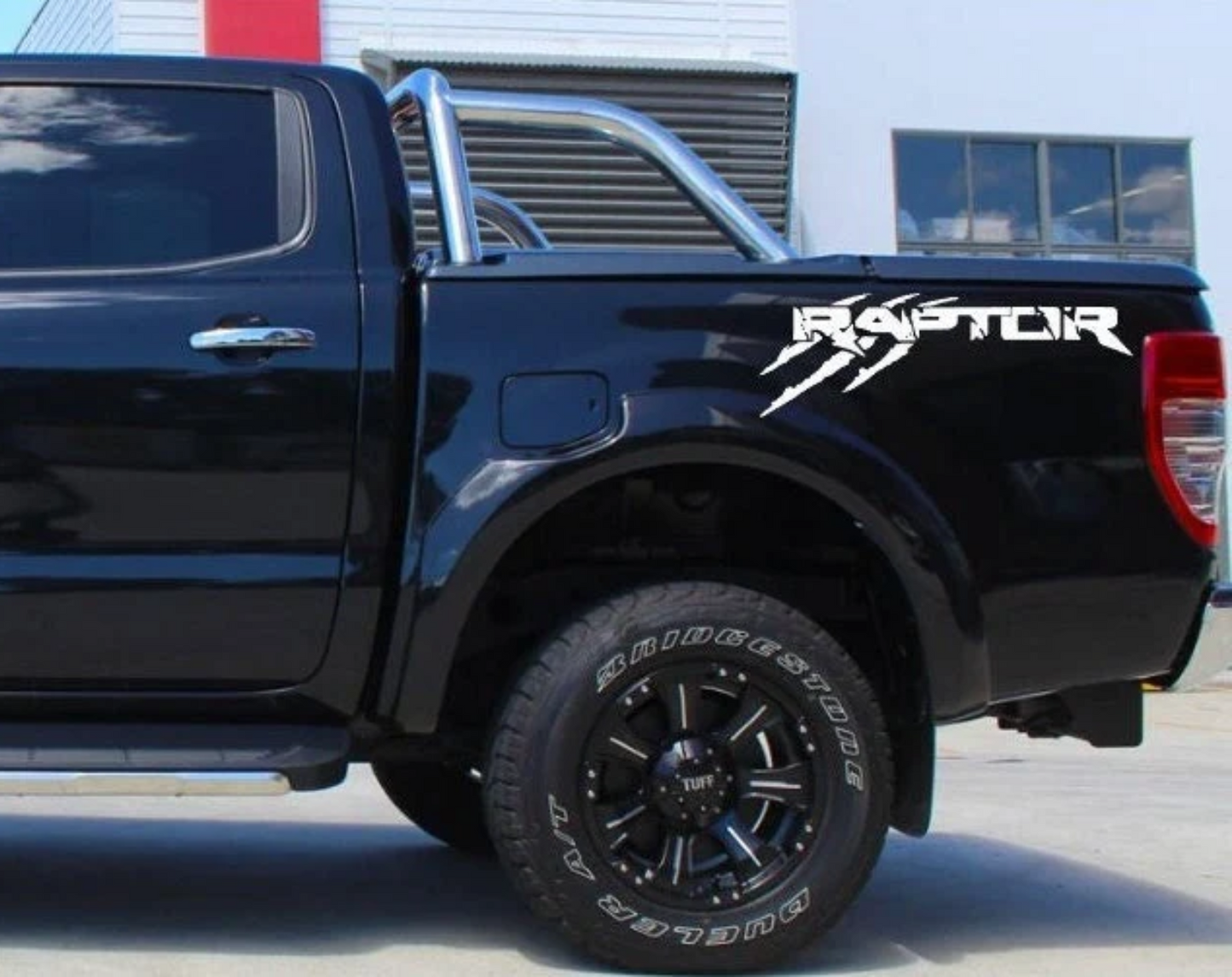 Ford Raptor Side Bed Claw Mark Decal