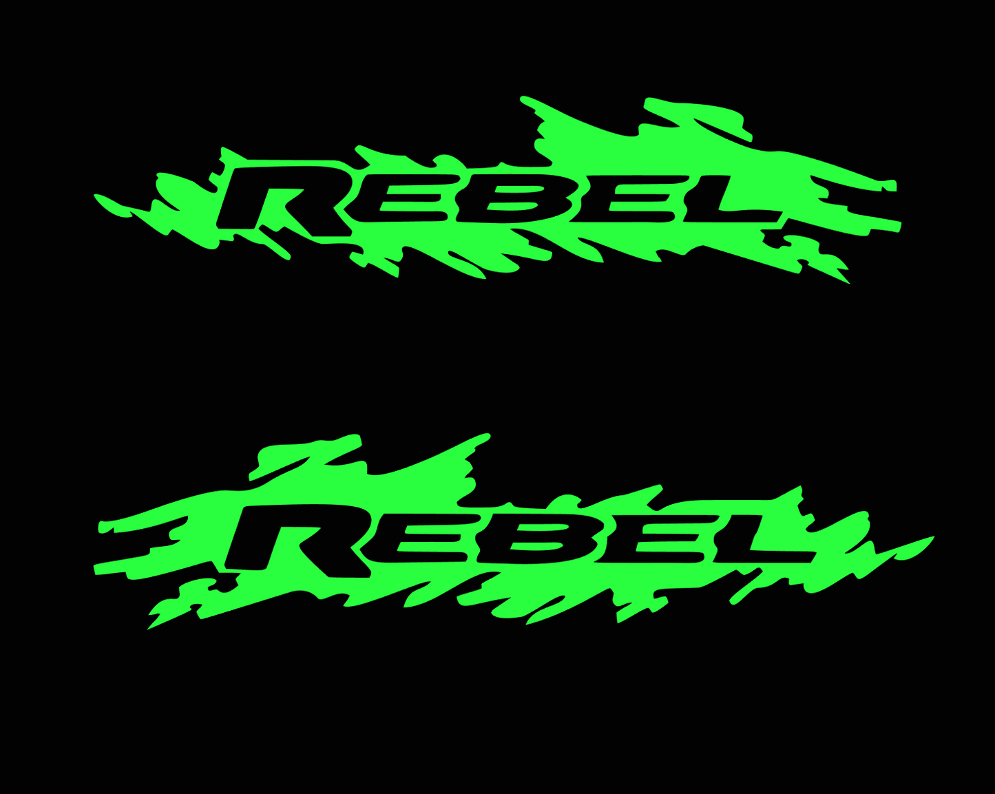 Dodge Ram Rebel Vinyl Decal