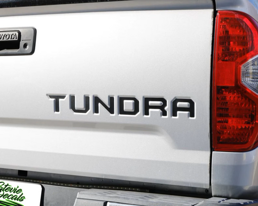2014-2020 Toyota Tundra Tailgate Vinyl Lettering