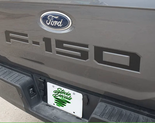 2021-2023 Ford F150 Tailgate Vinyl Lettering