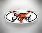 Longhorn Ford Emblem Overlay Vinyl Decals. Front and Rear Only