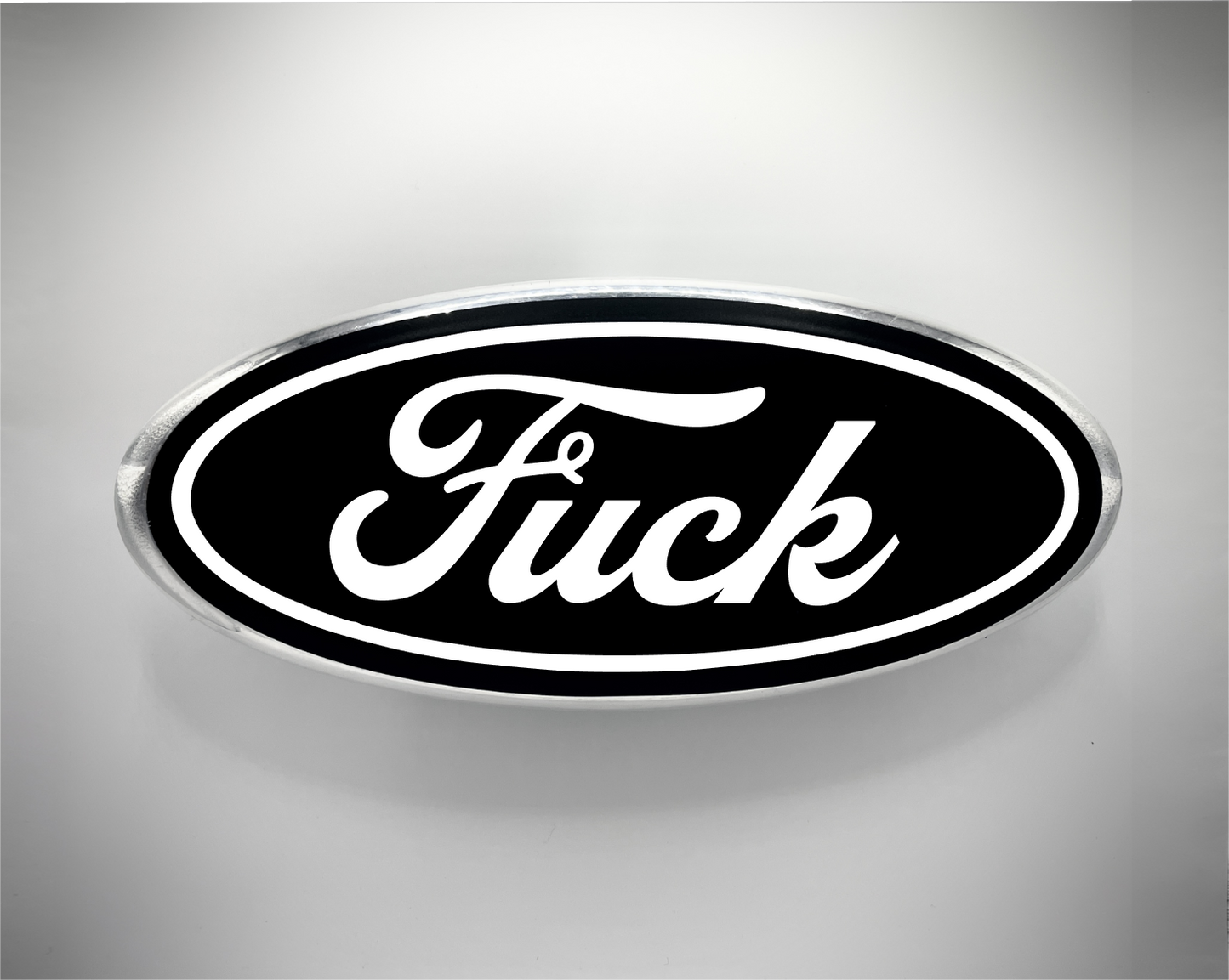 Fuck Ford Emblem Overlay